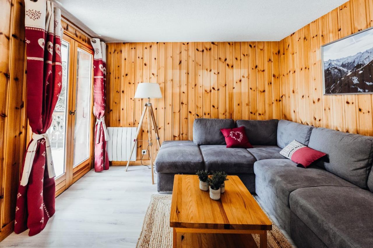 Charming Apartment With Balconies 5Min From The Bettex Gondola Saint-Gervais-les-Bains Zewnętrze zdjęcie